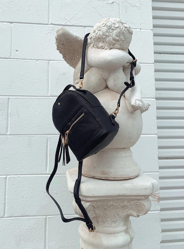PANGAIA - Mini Backpack — Black One Size