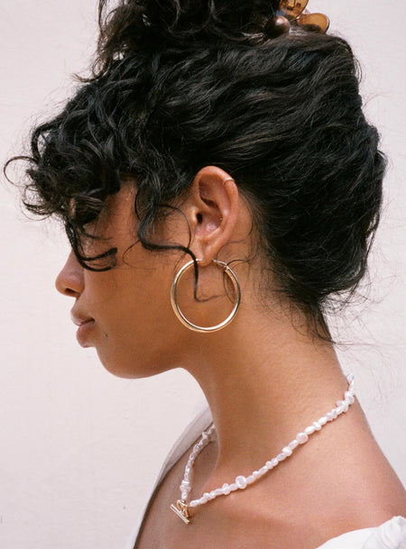 Princess polly gold hoops Clearance