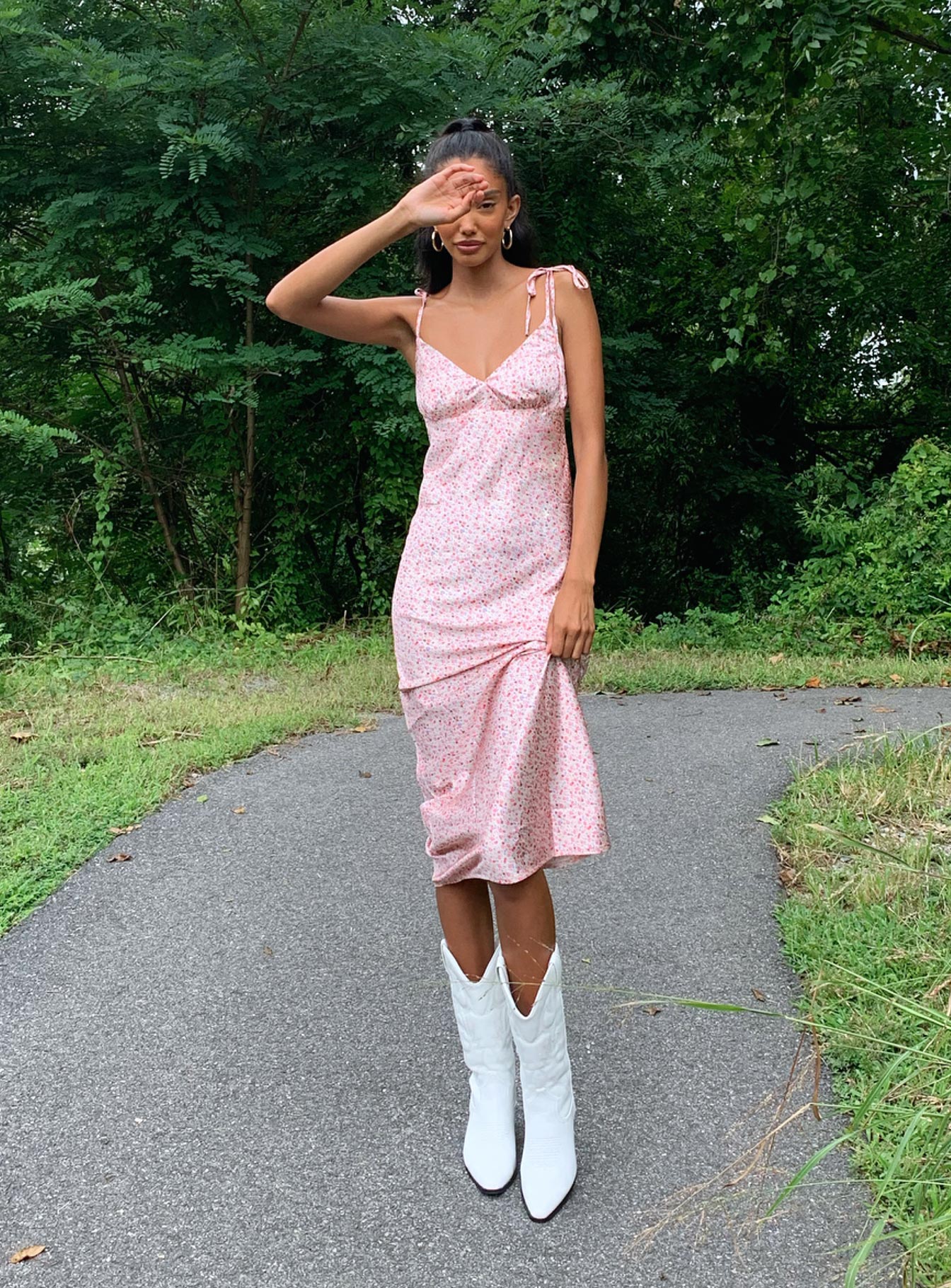 The veronica midi dress