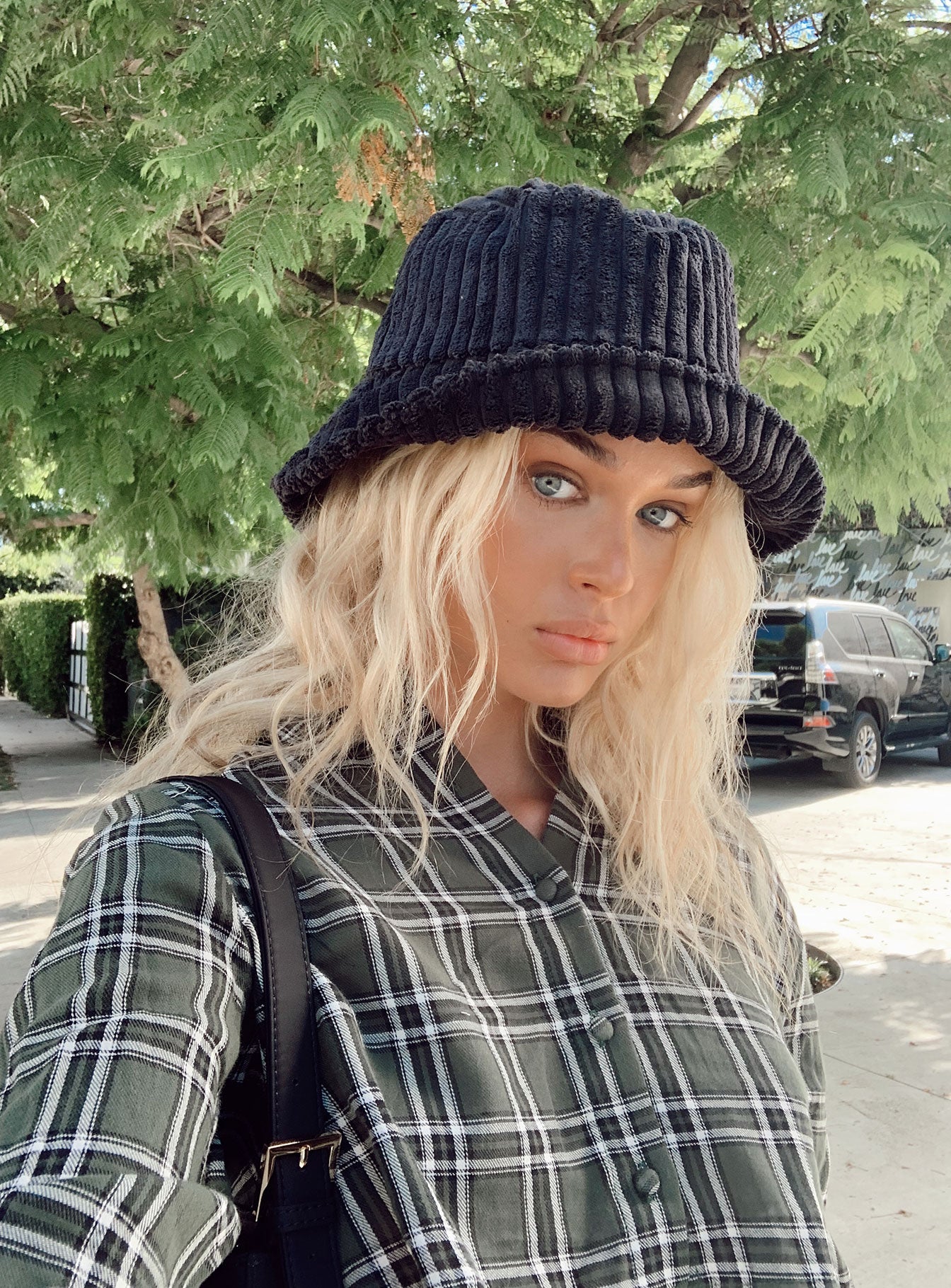 The Vintage Bucket Hat Black