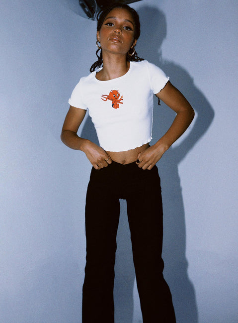 product Princess Polly High Waisted Pants  Zara Pant Black