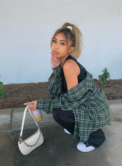 product Princess Polly Full Sleeves High Neck  Nora Shirt Forest Green