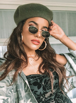 Frankie Oval Sunglasses