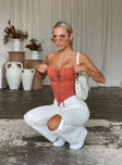 East Gate Corset Red